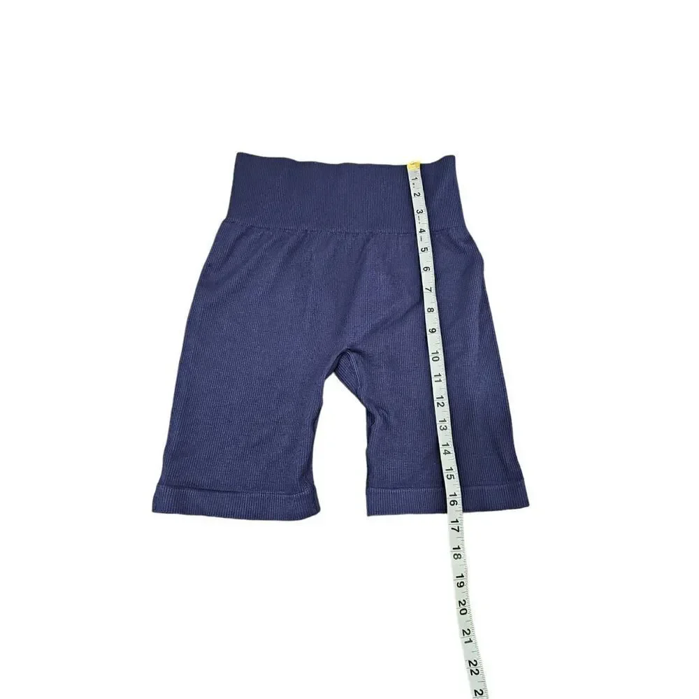 NWOT 90 Degree Seamless Rib Baseline Biker Shorts Size S
